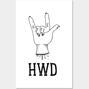 HWD - Funky Design, Rock and Roll Posters and Art